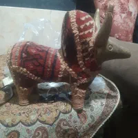 مجسمه سنتی ترکمن بافت دست بسیار زیبا
