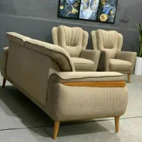 مبل.      7نفره ترکیبی دو رنگ بهار