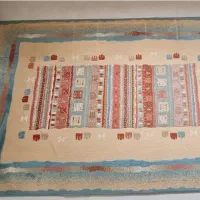 گلیم فرش 6 متری تمیز|گلیم، جاجیم، گبه|قائم‌شهر, |دیوار