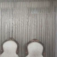 پرده دانتل نسکافه ای سالم