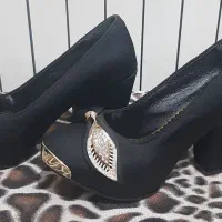 کفش اسپرت کتونی لژدار ۳۷ شیک مشکی