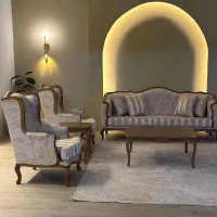 مبل مبلمان فرانسوی کویین ابزاری کلاسیک سلطنتی|مبلمان خانگی و میز عسلی|چهاردانگه (تهران), |دیوار