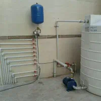 تاسیسات ولوله کشی وخرده کاری فاضلابی