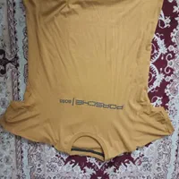 تیشرت خردلی مردانه
