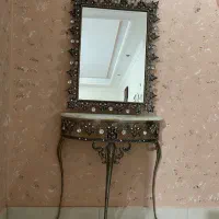 آینه و کنسول برنج