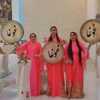 دف نوازان و بال فرشته های نورانی ((غوغا))