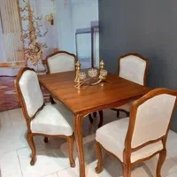 میز ناهار خوری / ۴ نفره / چوب راش گرجستان