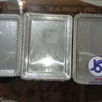 سینی استیل سرویس استیل و قابلمه