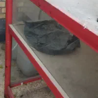 ویترین عرض ۲متری تمام شیشه