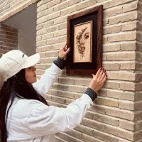 آموزش سوختنگاری روی چوب و طراحی سیاه قلم