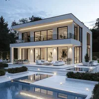 طراحی و اجرا باغ ویلا نما و محوطه