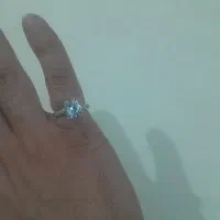 انگشتر رنگ ثابت نگین دار|بدلیجات|بروجرد, |دیوار