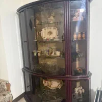 بوفه دو تکه چوبی