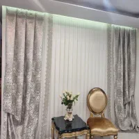 پرده ترک پذیرایی آخرین مدل ژورنالی بسیار شیک