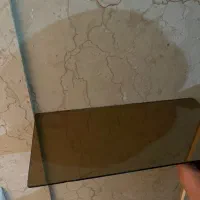 شیشه شلف دیواری برنزی