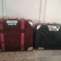 دو عدد چمدان نو|کیف، کفش، کمربند|دوگنبدان, |دیوار