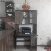 میز کامپیوتر همراه با کتابخانه بوفه ای شیک|میز تحریر و کامپیوتر|شیراز, ترمینال باربری|دیوار