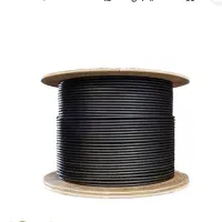 کابل خاکی  فیبر نوری  ۷۲ کر خاکی