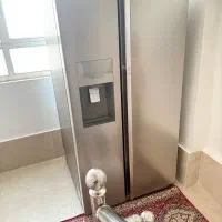 یخچال و فریزر ساید بای ساید نو و آکبند زیر قیمت