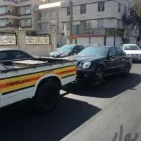 یدک کش امداد خودرو یدکش جرثقیل کفی حمل تصادف خودرب