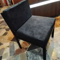 چهار عدد صندلی فلزی نو تشک مبلی فوستو