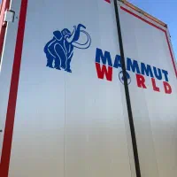 کانتینر چادری ماموت|خودرو سنگین|قائن, |دیوار