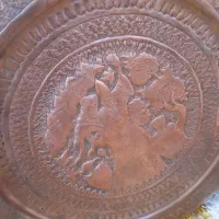 سینی مسی|کلکسیون اشیاء عتیقه|خاوران, |دیوار