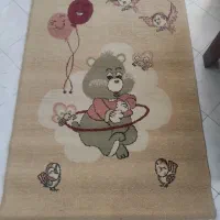 فرش اتاق بچه.چتر.اسباب بازی کاملا نو
