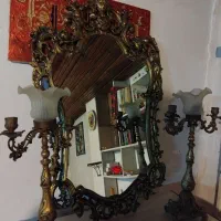 آینه و شمعدان