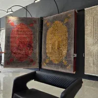 تخته فرش طرح پارادایس-- ضخامت و نقش نمونه