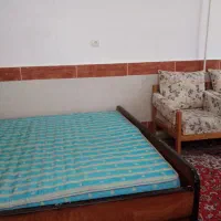 تختخواب دو نفره با تشک|تخت و سرویس خواب|گرگان, |دیوار