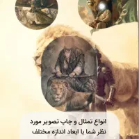 حراج تمثال حضرت علی و...روی پارچه