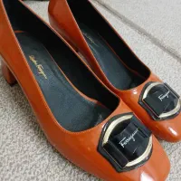 کفش مجلسی رنگ آجری سایز ۴۱