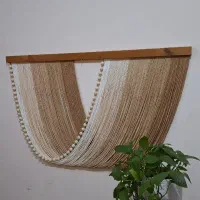 بومریس دیوارکوب مکرومه بافی