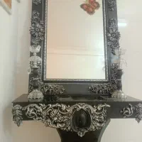 میز و آینه و شمعدان|مبلمان خانگی و میز عسلی|نیشابور, رحمت آباد|دیوار
