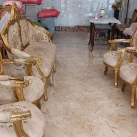 مبل فرهی چوبی|مبلمان خانگی و میز عسلی|مشگین شهر, |دیوار