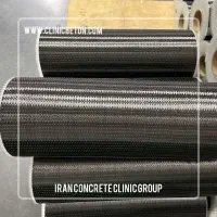 الیاف کربن FRP برند هایتکس Hitex کلینیک بتن ایران