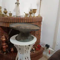 منقل مسی قدیمی|کلکسیون اشیاء عتیقه|رشت, سعدی (تختی)|دیوار