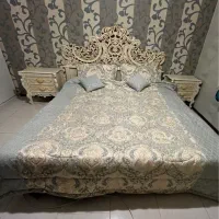 فروش سرویس خواب کامل دونفره در حد نو