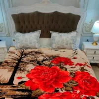 حراج پتو دونفره درختی|رختخواب، بالش، پتو|شیراز, شهرک گلها|دیوار