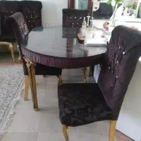 سرویس مبل مخملی شیک در حد نو|مبلمان خانگی و میز عسلی|سراوان, |دیوار