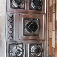 گاز استیل 5 شعله نو تخفیف داره