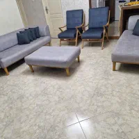 مبل ۷نفره تک نفره تمام چوب