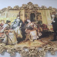 تابلو سلطنتی مخمل