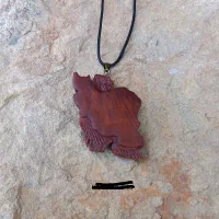 آویز ماشین، هدیه چوبی