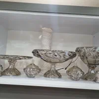 سرویس کریستال شامپاینی۱۲نفره همراه با پارچ لیوان