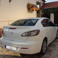 مزدا 3 نیو مدل 1390 سفید بی رنگ تیپ 3|خودرو سواری و وانت|گرگان, |دیوار