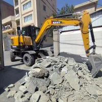 فروش مینی بیل لاستیکی سانی۶۵