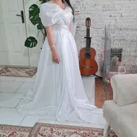 لباس مجلسی سفید