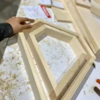 لوستر چوبی|لوستر و چراغ آویز|ارومیه, |دیوار